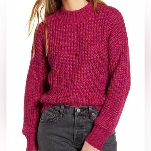 Band of Gypsies Fuchsia Sweater